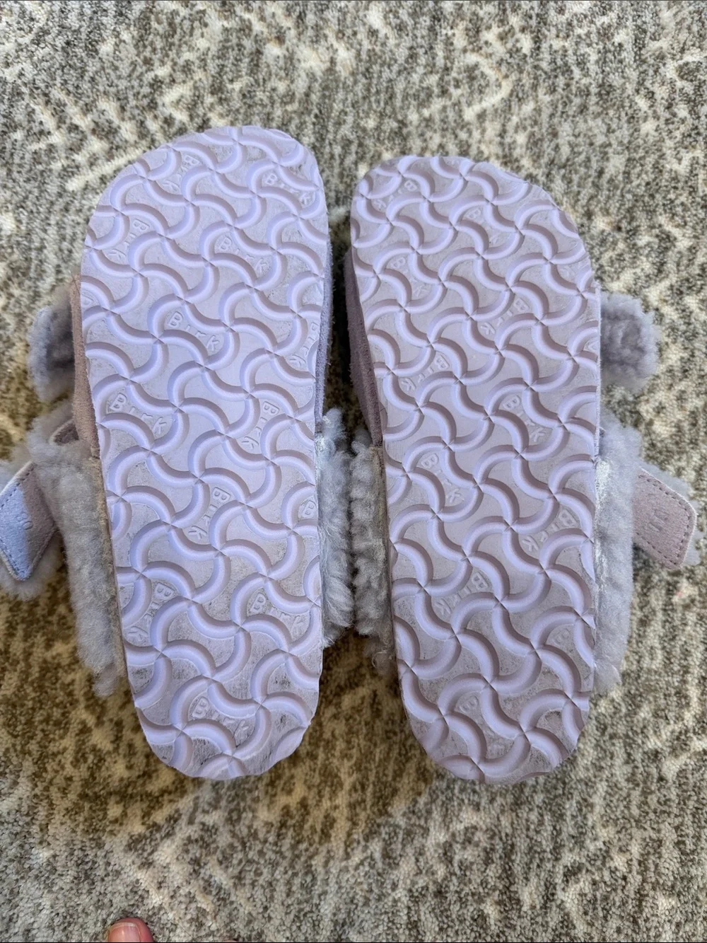 Birkenstock Kids Cozy Sandals - Light Lavender